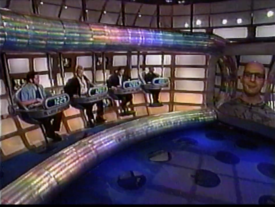 Screenshot of MTV's webRIOT game show. The world's first game show designed for in-sync home computer play along.